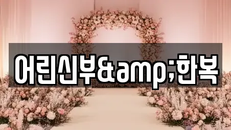 충청남도 서산시 웨딩드레스 베스트 15