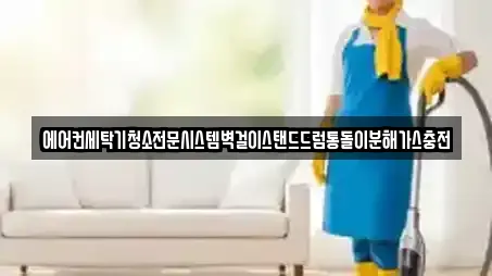 에어컨세탁기청소전문시스템벽걸이스탠드드럼통돌이분해가스충전
