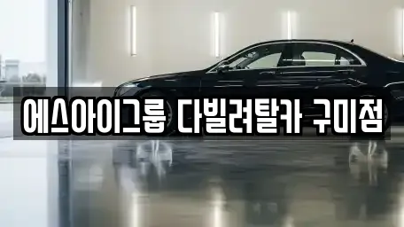 에스아이그룹 다빌려탈카 구미점