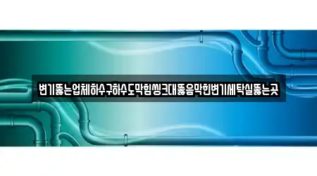변기뚫는업체하수구하수도막힘씽크대뚫음막힌변기세탁실뚫는곳