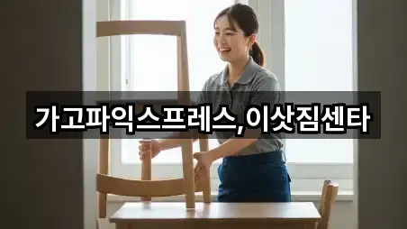 가고파익스프레스,이삿짐센타