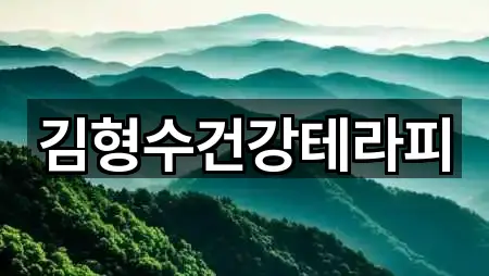 김형수건강테라피