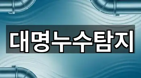 대명누수탐지