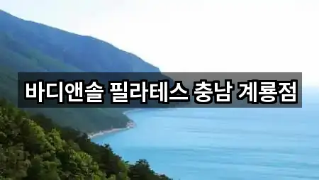 충남 계룡시 신도안면 필라테스 5곳 인근 한눈에