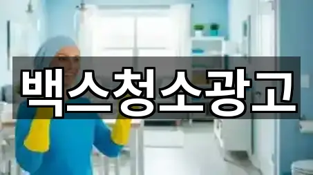백스청소광고