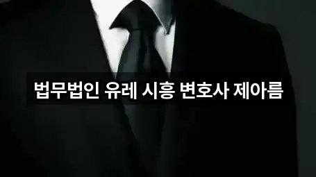 경기도 안현동변호사 1곳 위치 총정리