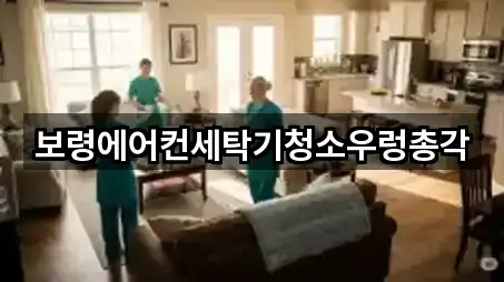 충남 보령 대천동 청소 간편 조회 5곳