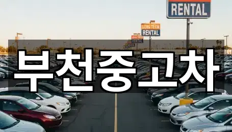 경기 부천 오정구 고강동 중고차 5곳 지도 모아보기