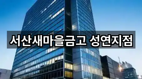 충청남도 서산시 성연면 대출 5곳 지도 전체 보기