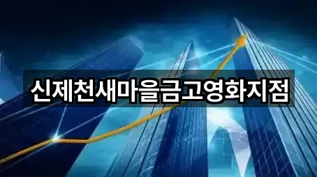 충북 제천시 화산동 은행 5곳 위치 리스트