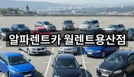 알파렌트카 월렌트용산점