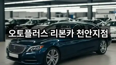 오토플러스 리본카 천안지점