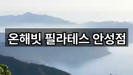 온해빗 필라테스 안성점