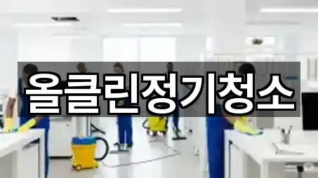 올클린정기청소