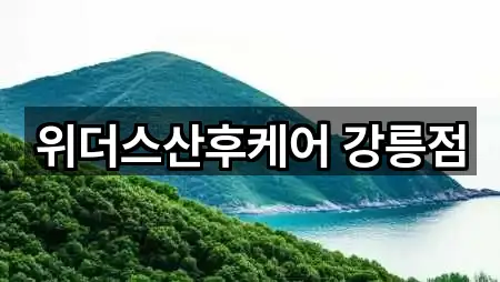 위더스산후케어 강릉점