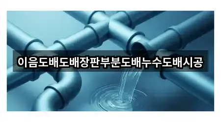 서울특별시 성북구 안암동5가 누수 시공 상담 가능 1곳