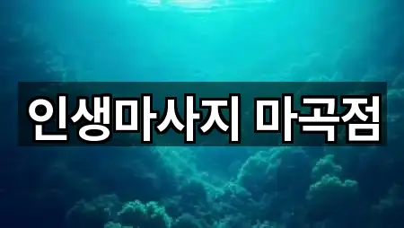 인생마사지 마곡점