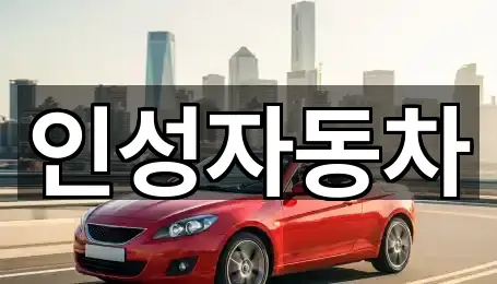 이호이동 중고차 영업정보 5곳