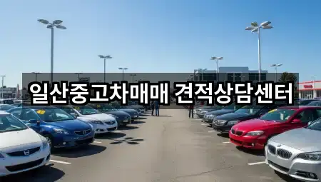 탄현동 중고차 5곳 위치 모아보기