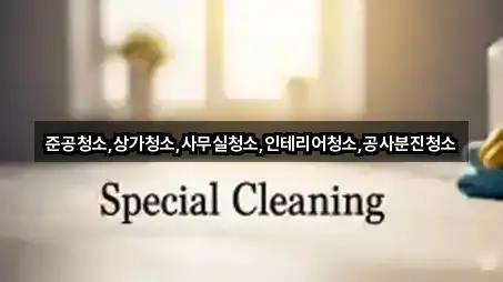 서울 회기동 사무실청소 5곳 찾기