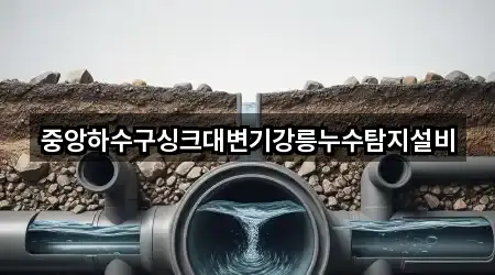 중앙하수구싱크대변기강릉누수탐지설비