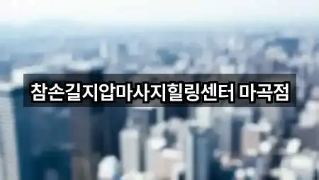 서울 외발산동 마사지 리뷰 확인 5건