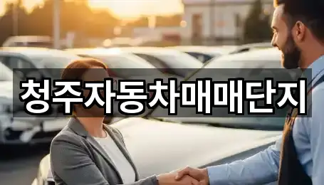 충청북도 청주 청원구 주중동 중고차 바로 보기 5곳