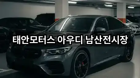 태안모터스 아우디 남산전시장