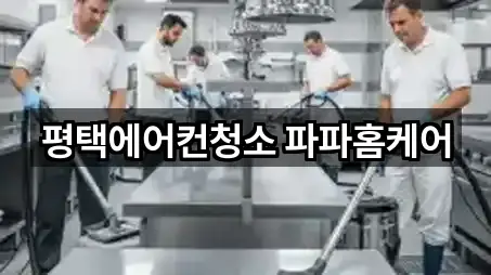 평택에어컨청소 파파홈케어