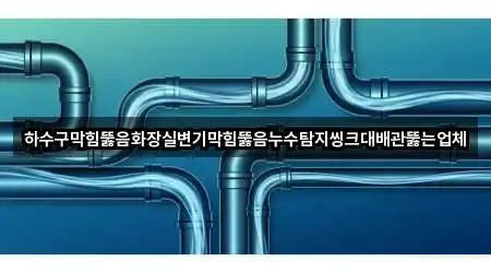 하수구막힘뚫음화장실변기막힘뚫음누수탐지씽크대배관뚫는업체
