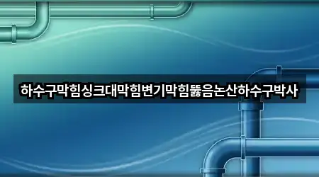 충청남도 내동 하수구막힘 3곳 도로명 주소