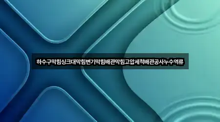 하수구막힘싱크대막힘변기막힘배관막힘고압세척배관공사누수역류