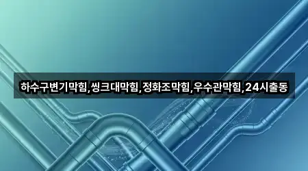 하수구변기막힘,씽크대막힘,정화조막힘,우수관막힘,24시출동