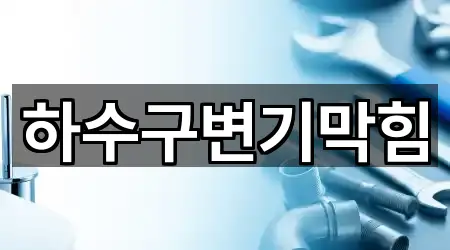 하수구변기막힘
