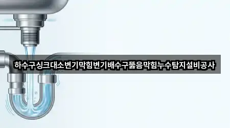 빠른정리 | 중방동 하수구 뚫음 5곳