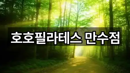 장수동 필라테스 5곳 빠른 길찾기