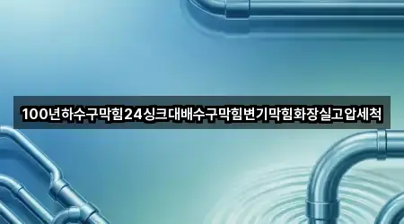 바로 한눈에: 서울특별시 광진구 군자동 배수구 막힘 5곳