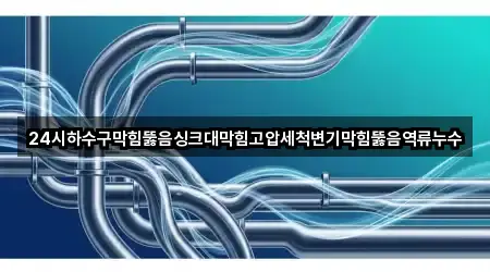 24시하수구막힘뚫음싱크대막힘고압세척변기막힘뚫음역류누수
