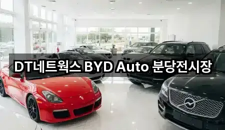 DT네트웍스 BYD Auto 분당전시장
