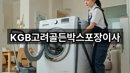 KGB고려골든박스포장이사